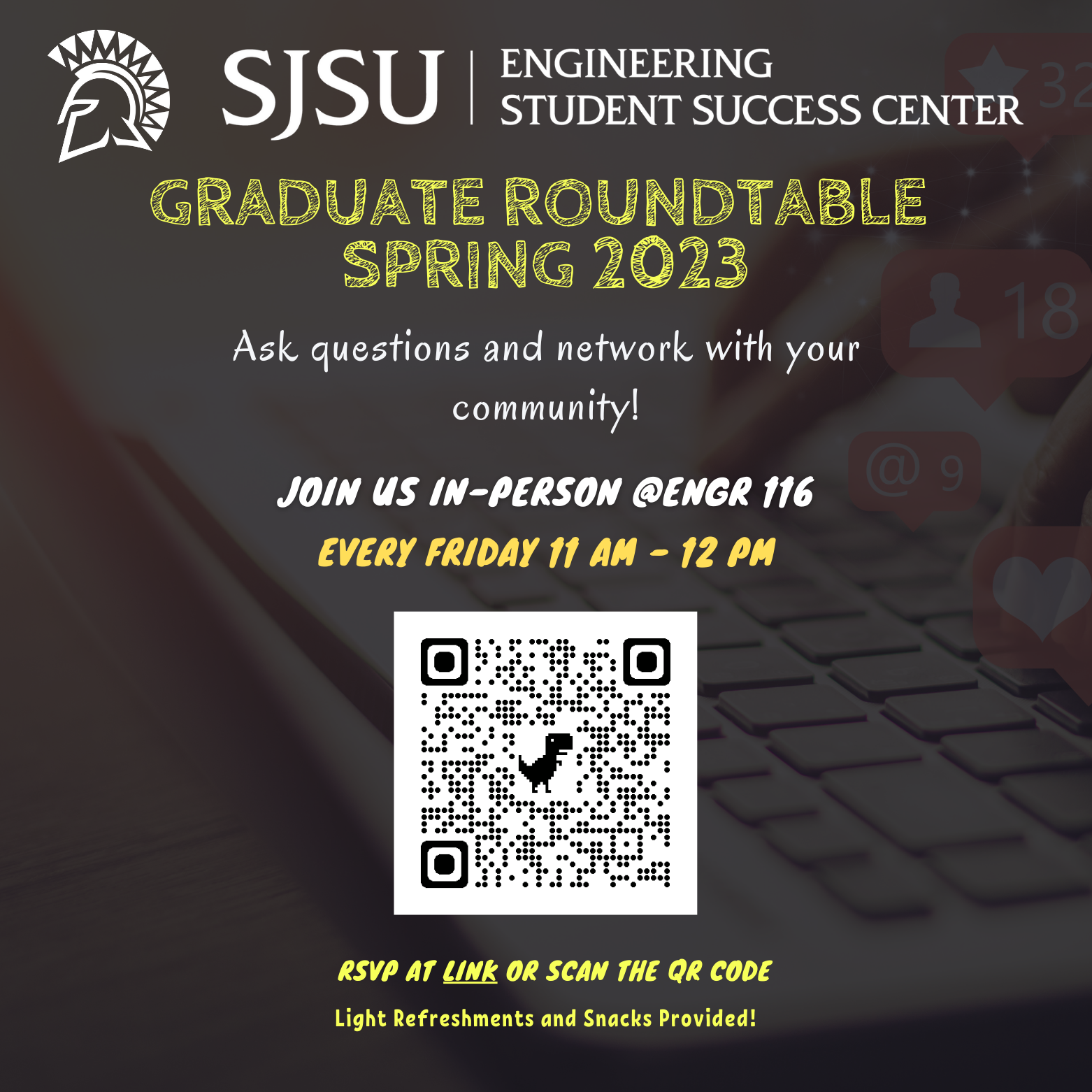 Graduate Events Engineering Student Success Center   Graduate Roundtable Spring 2023 